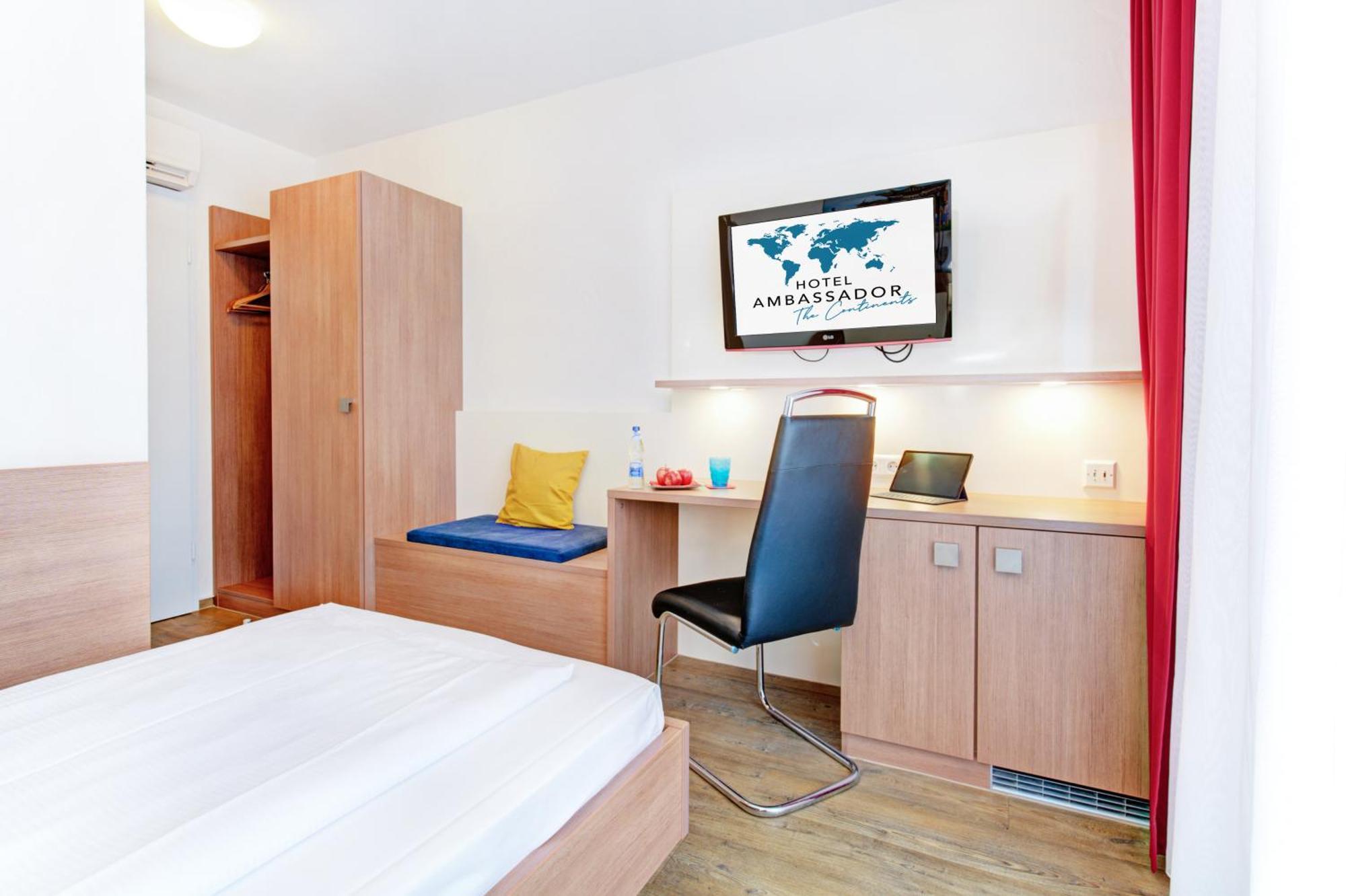 Ambassador Thecontinents Hotel Karlsruhe Bagian luar foto
