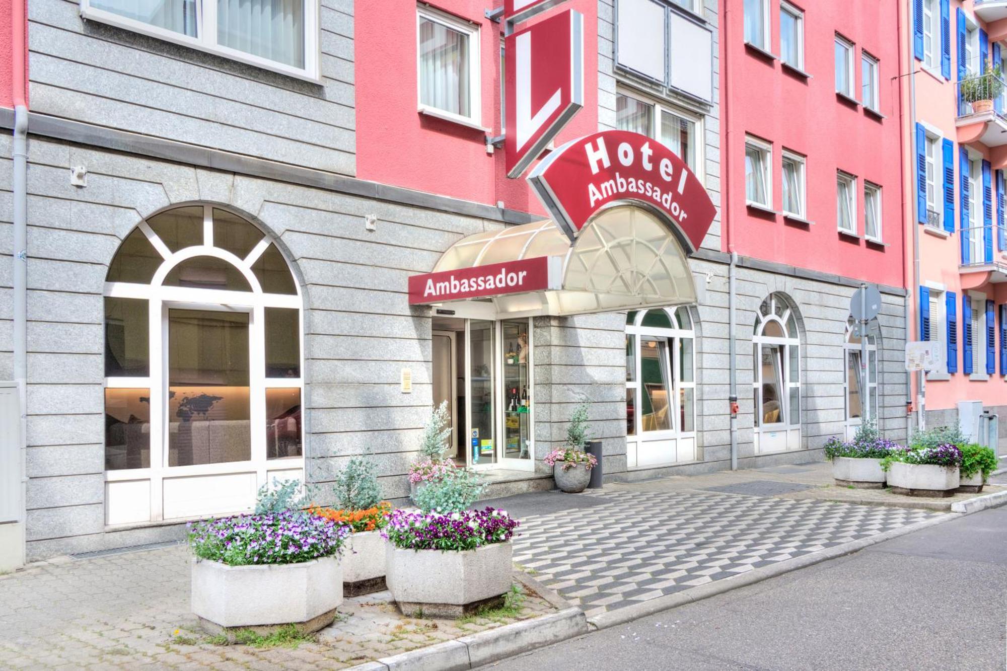 Ambassador Thecontinents Hotel Karlsruhe Bagian luar foto