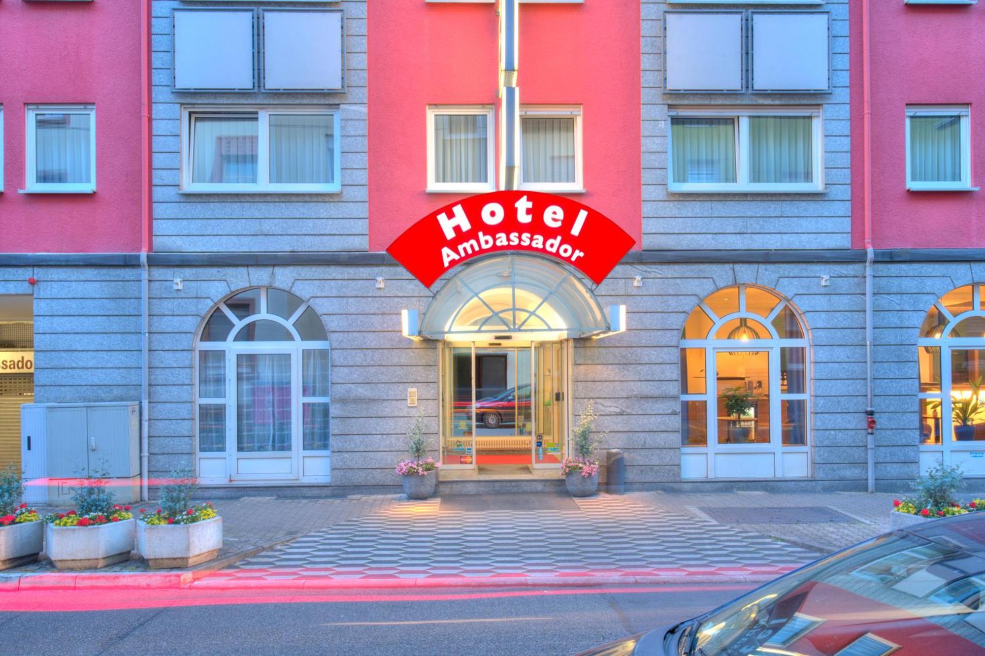 Ambassador Thecontinents Hotel Karlsruhe Bagian luar foto