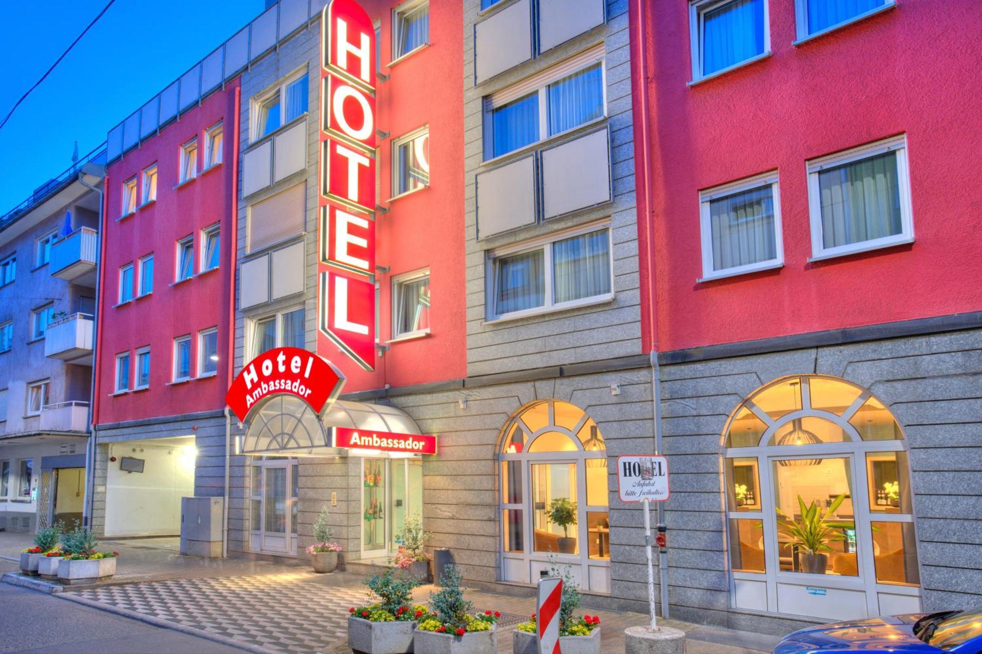 Ambassador Thecontinents Hotel Karlsruhe Bagian luar foto