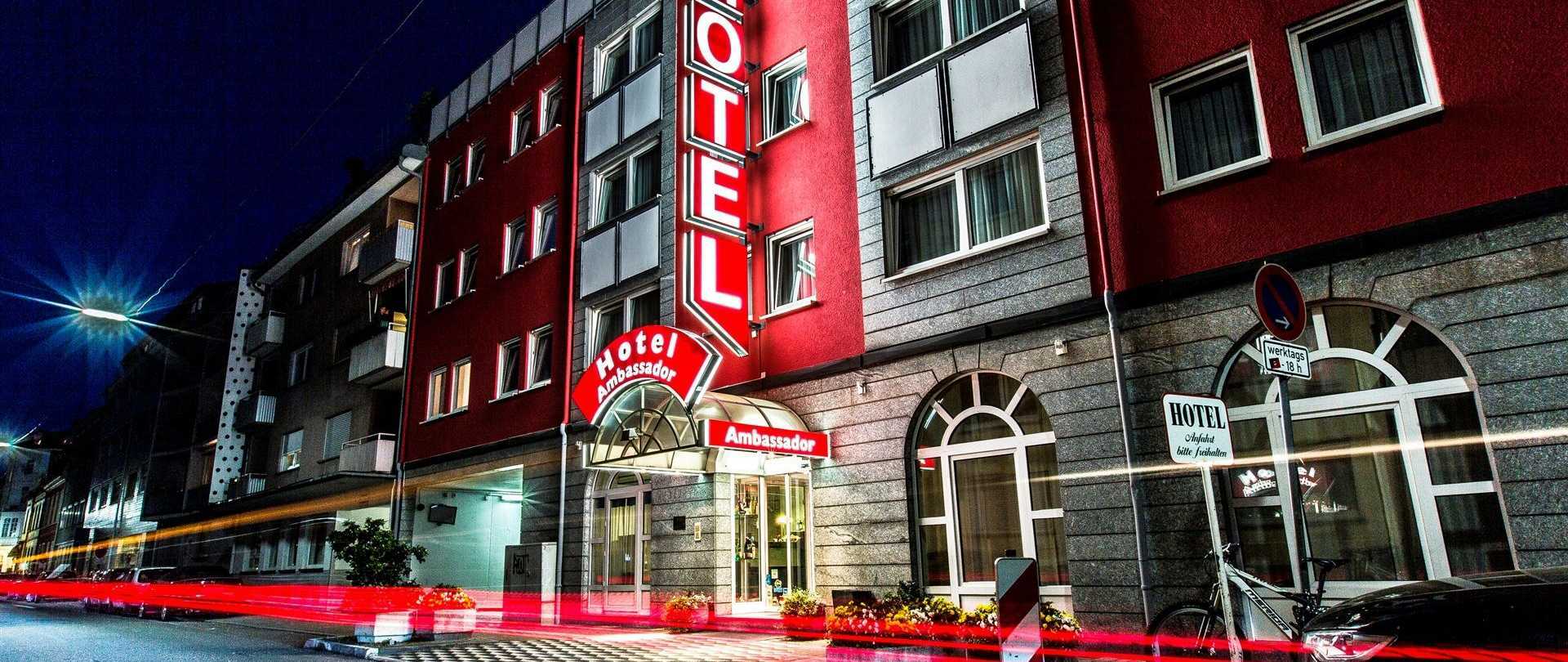 Ambassador Thecontinents Hotel Karlsruhe Bagian luar foto