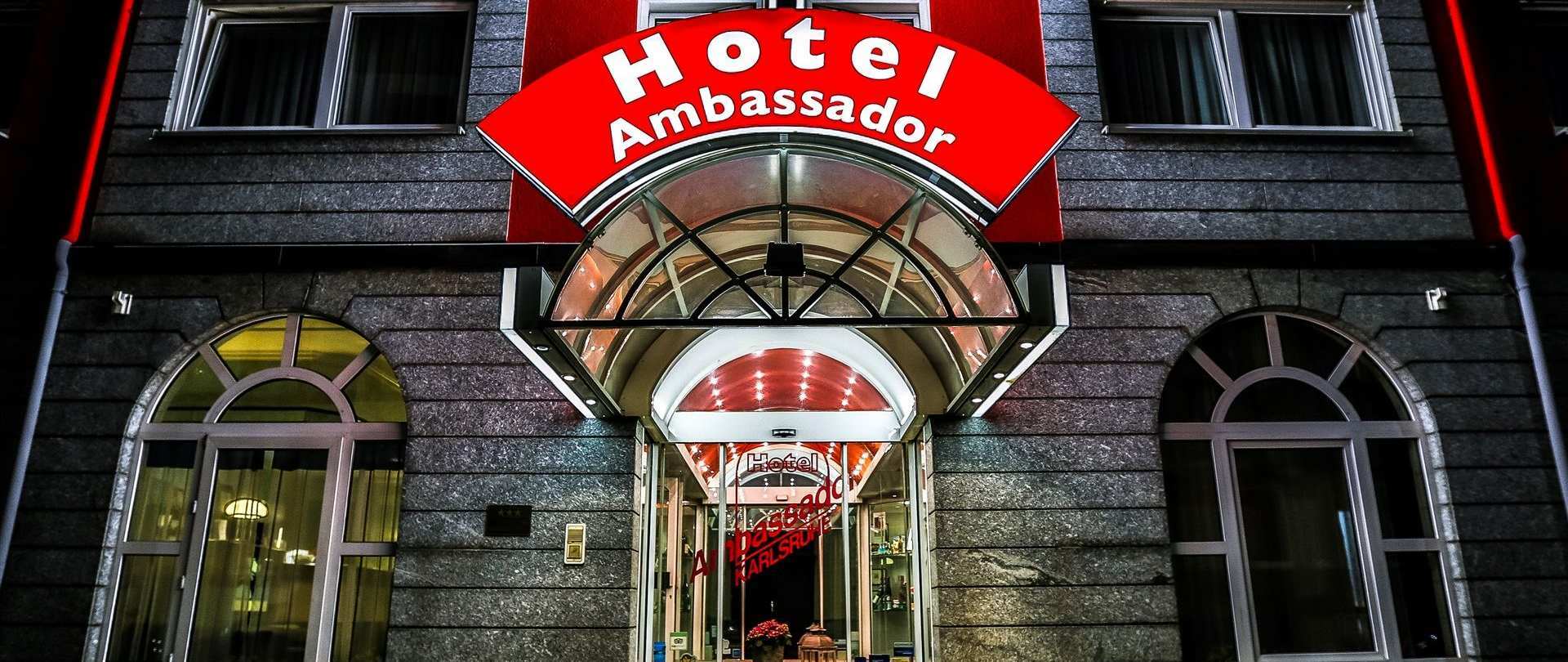 Ambassador Thecontinents Hotel Karlsruhe Bagian luar foto